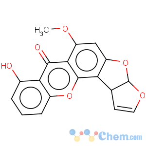 CAS No:10048-13-2 7H-Furo[3',2':4,5]furo[2,3-c]xanthen-7-one,3a,12c-dihydro-8-hydroxy-6-methoxy-, (3aR,12cS)-