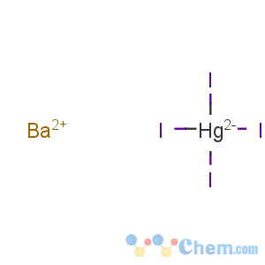 CAS No:10048-99-4 Mercurate(2-),tetraiodo-, barium (1:1), (T-4)- (9CI)
