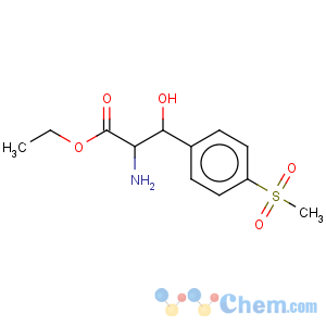 CAS No:100483-39-4 Phenylalanine, b-hydroxy-4-(methylsulfonyl)-,ethyl ester