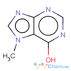 CAS No:1006-08-2 6H-Purin-6-one,1,7-dihydro-7-methyl-