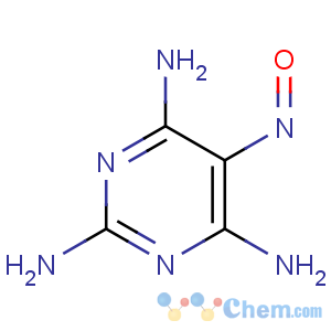 CAS No:1006-23-1 5-nitrosopyrimidine-2,4,6-triamine