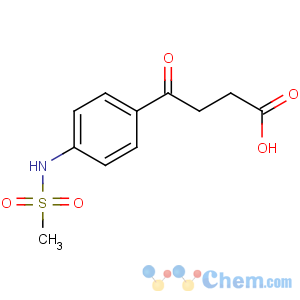 CAS No:100632-57-3 4-[4-(methanesulfonamido)phenyl]-4-oxobutanoic acid