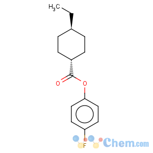 CAS No:100633-61-2 Cyclohexanecarboxylicacid, 4-ethyl-, 4-fluorophenyl ester, trans-