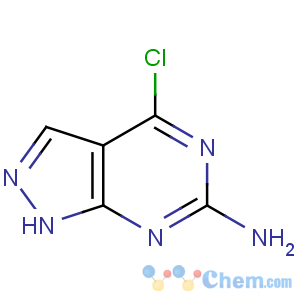 CAS No:100644-65-3 4-chloro-1H-pyrazolo[3,4-d]pyrimidin-6-amine