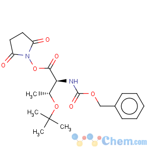 CAS No:10068-65-2 Carbamic acid,[2-(1,1-dimethylethoxy)-1-[[(2,5-dioxo-1-pyrrolidinyl)oxy]carbonyl]propyl]-,phenylmethyl ester, [R-(R*,S*)]- (9CI)