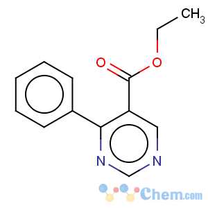 CAS No:100724-16-1 5-Pyrimidinecarboxylicacid, 4-phenyl-, ethyl ester