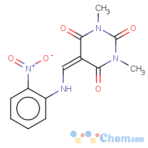 CAS No:100725-17-5 1,3-Dimethyl-5-[(2-nitro-phenylamino)-methylene]-pyrimidine-2,4,6-trione