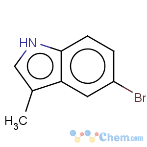 CAS No:10075-48-6 1H-Indole,5-bromo-3-methyl-