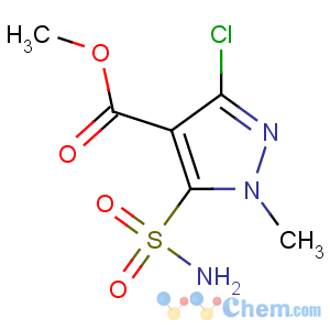 CAS No:100784-27-8 methyl 3-chloro-1-methyl-5-sulfamoylpyrazole-4-carboxylate