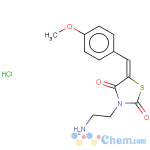 CAS No:100795-92-4 2,4-Thiazolidinedione,3-(2-aminoethyl)-5-[(4-methoxyphenyl)methylene]-