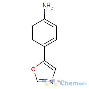 CAS No:1008-95-3 4-(1,3-oxazol-5-yl)aniline