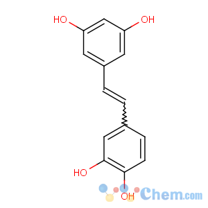 CAS No:10083-24-6 4-[(E)-2-(3,5-dihydroxyphenyl)ethenyl]benzene-1,2-diol