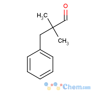 CAS No:1009-62-7 2,2-dimethyl-3-phenylpropanal