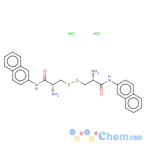 CAS No:100900-22-9 Propanamide,3,3'-dithiobis[2-amino-N-2-naphthalenyl-, dihydrochloride (9CI)