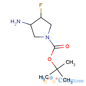 CAS No:1009075-43-7 tert-butyl (3S,4S)-3-amino-4-fluoropyrrolidine-1-carboxylate