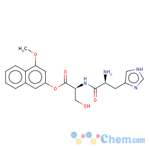 CAS No:100929-87-1 HIS-SER 4-METHOXY-BETA-NAPHTHYLAMIDE ACETATE SALT