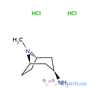 CAS No:100937-00-6 8-Azabicyclo[3.2.1]octan-3-amine,dihydrochloride, endo-(9CI)