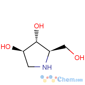 CAS No:100937-52-8 3,4-Pyrrolidinediol,2-(hydroxymethyl)-, (2R,3R,4R)-