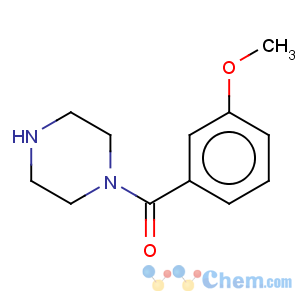 CAS No:100939-89-7 Methanone,(3-methoxyphenyl)-1-piperazinyl-