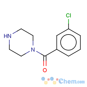 CAS No:100939-90-0 Methanone,(3-chlorophenyl)-1-piperazinyl-