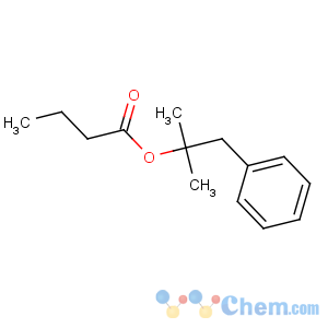 CAS No:10094-34-5 (2-methyl-1-phenylpropan-2-yl) butanoate