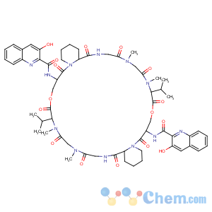 CAS No:100940-65-6 Sandramycin (9CI)