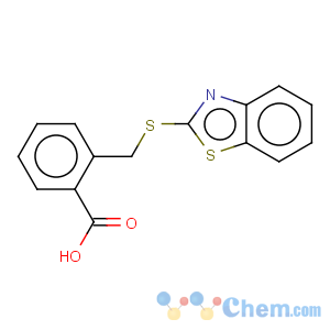 CAS No:100961-61-3 Benzoic acid,2-[(2-benzothiazolylthio)methyl]-