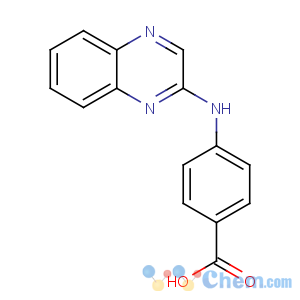 CAS No:100962-02-5 4-(quinoxalin-2-ylamino)benzoic acid
