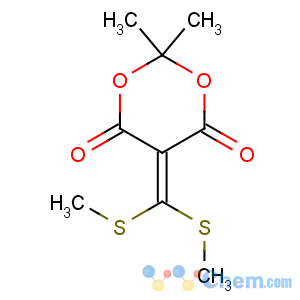 CAS No:100981-05-3 1,3-Dioxane-4,6-dione,5-[bis(methylthio)methylene]-2,2-dimethyl-
