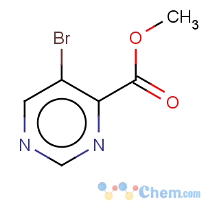 CAS No:1009826-93-0 4-Pyrimidinecarboxylicacid, 5-bromo-, methyl ester