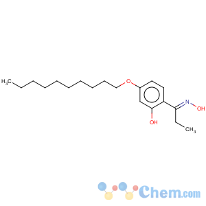 CAS No:101002-16-8 1-Propanone, 1-[4-(decyloxy)-2-hydroxyphenyl]-, oxime