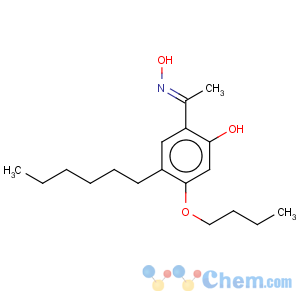 CAS No:101002-18-0 Ethanone, 1-(4-butoxy-5-hexyl-2-hydroxyphenyl)-, oxime