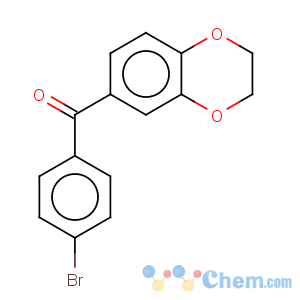 CAS No:101018-99-9 Methanone,(4-bromophenyl)(2,3-dihydro-1,4-benzodioxin-6-yl)-