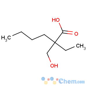 CAS No:101051-51-8 Hexanoic acid,2-ethyl-2-(hydroxymethyl)-