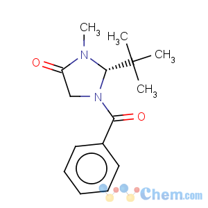 CAS No:101055-56-5 4-Imidazolidinone,1-benzoyl-2-(1,1-dimethylethyl)-3-methyl-, (2S)-