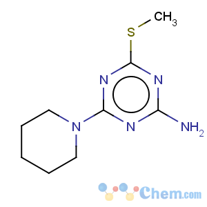 CAS No:101071-66-3 1,3,5-Triazin-2-amine,4-(methylthio)-6-(1-piperidinyl)-