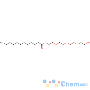 CAS No:10108-24-4 2-[2-[2-(2-hydroxyethoxy)ethoxy]ethoxy]ethyl dodecanoate