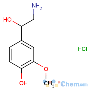 CAS No:1011-74-1 4-(2-amino-1-hydroxyethyl)-2-methoxyphenol