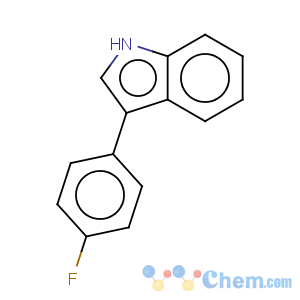 CAS No:101125-32-0 1H-Indole,3-(4-fluorophenyl)-