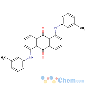CAS No:10114-49-5 1,5-bis(3-methylanilino)anthracene-9,10-dione