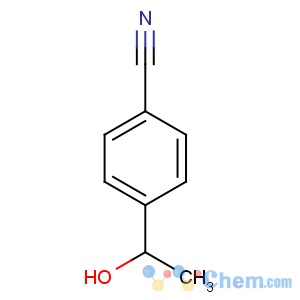 CAS No:101219-71-0 4-[(1S)-1-hydroxyethyl]benzonitrile