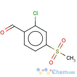 CAS No:101349-95-5 Benzaldehyde,2-chloro-4-(methylsulfonyl)-