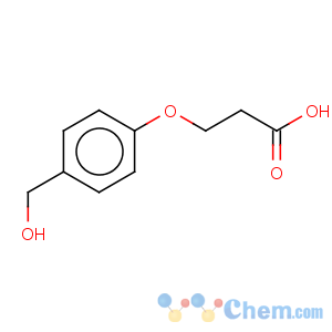 CAS No:101366-61-4 Propanoic acid,3-[4-(hydroxymethyl)phenoxy]-