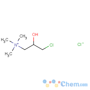 CAS No:101396-91-2 [(2S)-3-chloro-2-hydroxypropyl]-trimethylazanium