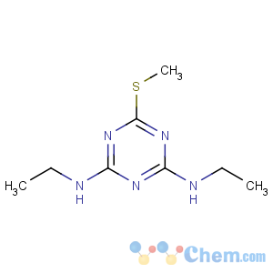 CAS No:1014-70-6 2-N,4-N-diethyl-6-methylsulfanyl-1,3,5-triazine-2,4-diamine