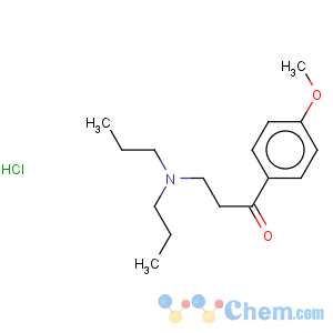 CAS No:101450-00-4 1-Propanone,3-(dipropylamino)-1-(4-methoxyphenyl)-