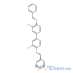 CAS No:10147-75-8 N-[4-[4-(benzylideneamino)-3-chlorophenyl]-2-chlorophenyl]-1-<br />phenylmethanimine