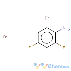 CAS No:101471-20-9 Benzenamine,2-bromo-4,6-difluoro-, hydrobromide (1:1)