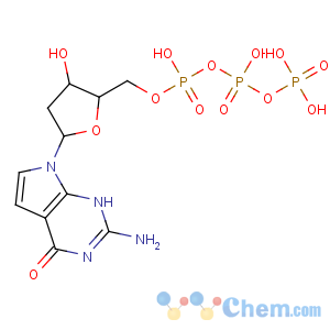 CAS No:101515-08-6 [[5-(2-amino-4-oxo-1H-pyrrolo[2,<br />3-d]pyrimidin-7-yl)-3-hydroxyoxolan-2-yl]methoxy-hydroxyphosphoryl]<br />phosphono hydrogen phosphate