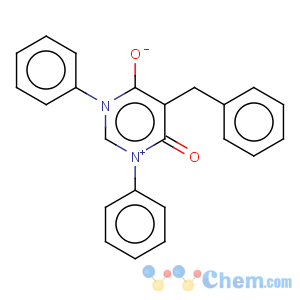 CAS No:101530-90-9 5-benzyl-6-oxo-1,3-diphenyl-3,6-dihydropyrimidin-1-ium-4-olate